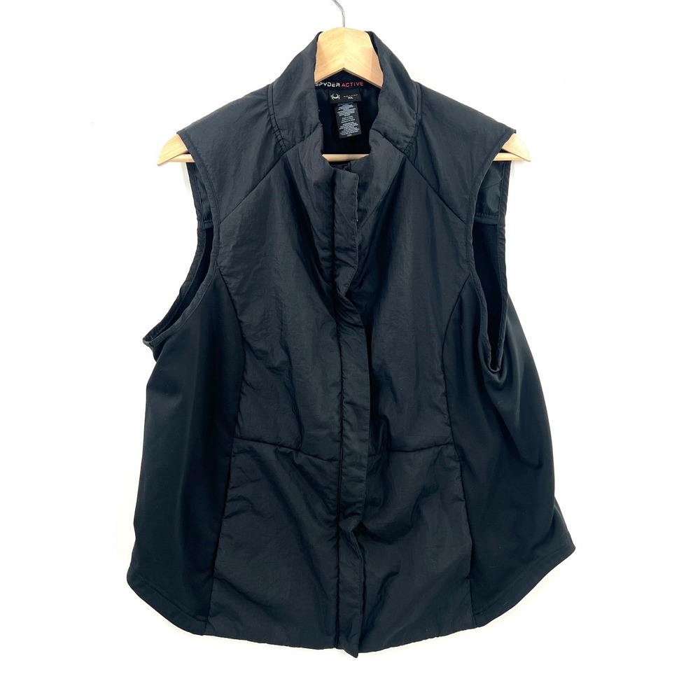 Spyder active full zip front vest nylon fleece outdoor gorpcore lightweight XL - Picture 2 of 10